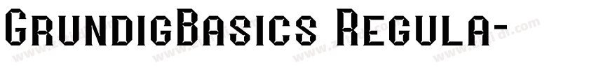 GrundigBasics Regula字体转换